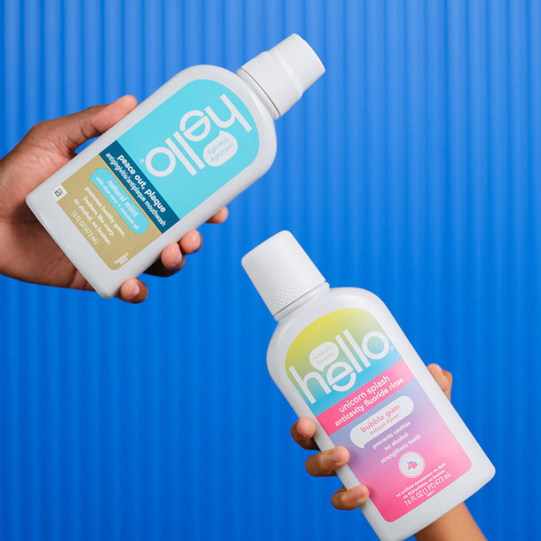 Peace Out, Plaque Antigingivitis Mouthwash | Hello Products