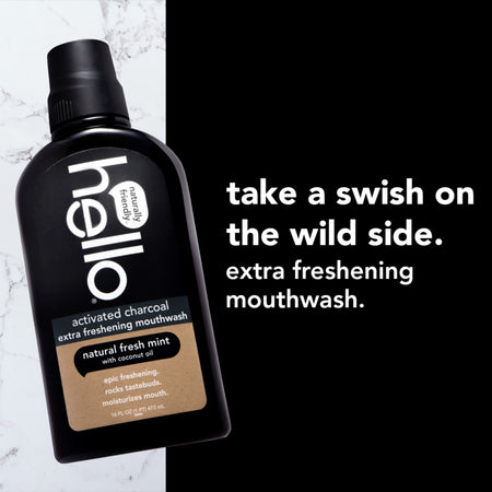 activated charcoal mouthwash