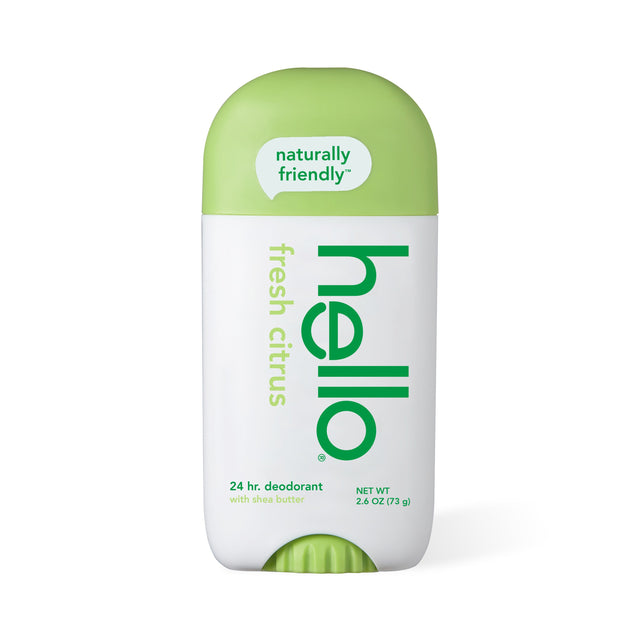 hello fresh citrus aluminum free deodorant with shea butter