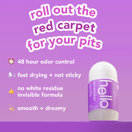 lavender vanilla roll-on deodorant