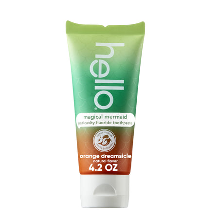 kids magical mermaid fluoride toothpaste