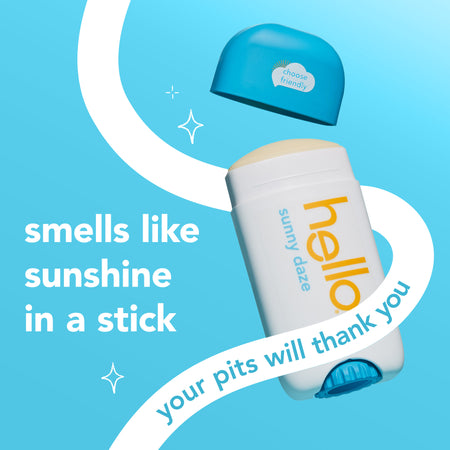 hello sunny daze aluminum free deodorant