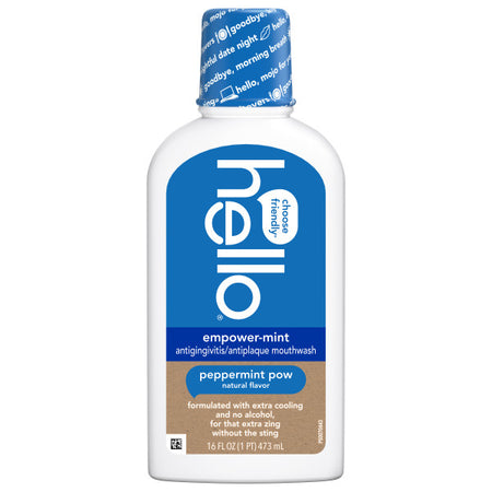 hello empower-mint antigingivitis, antiplaque mouthwash