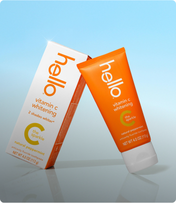 vitamin c whitening toothpaste with fluoride - Hello Products