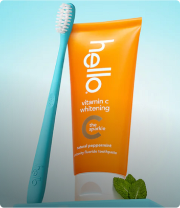 vitamin c whitening toothpaste with fluoride - Hello Products