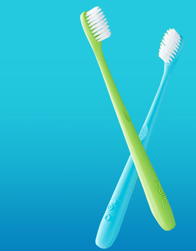 two toothbrushes