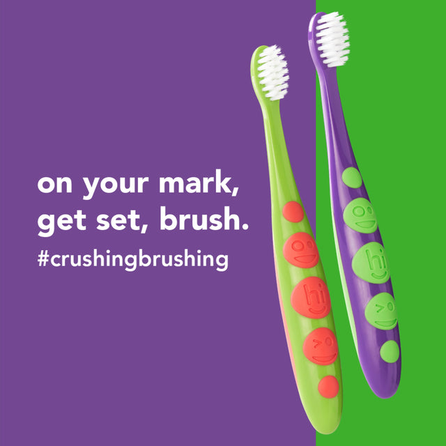 kids soft toothbrush twin pack