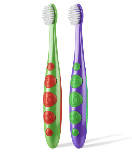 kids soft toothbrush twin pack